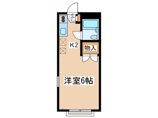 リンドバ－グの物件間取画像